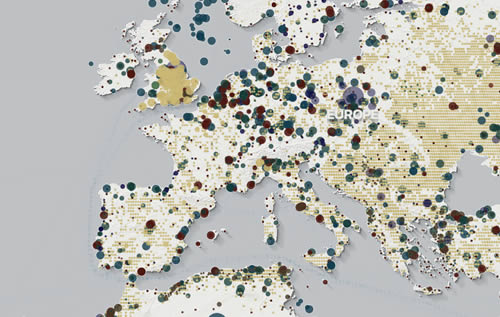 Climate Trace miniature Europe