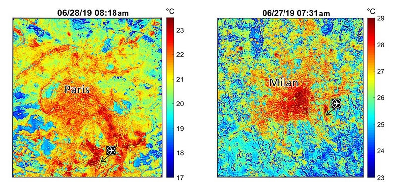 L'étalement urbain est une source complémentaire de la hausse des température de la Terre.
