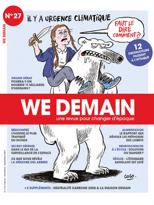 La revue We Demain est riche d'articles et de reportages intelligents sur la planète