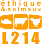 Logo de l'organisation de défense des animaux L214.